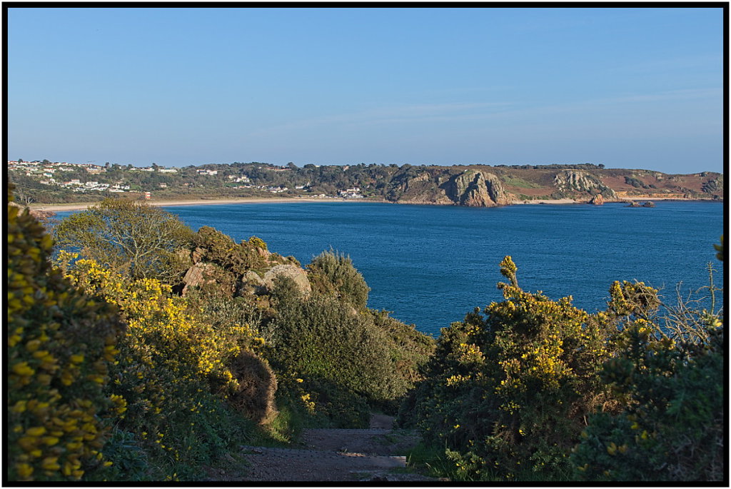 Oberhalb von St. Brelade