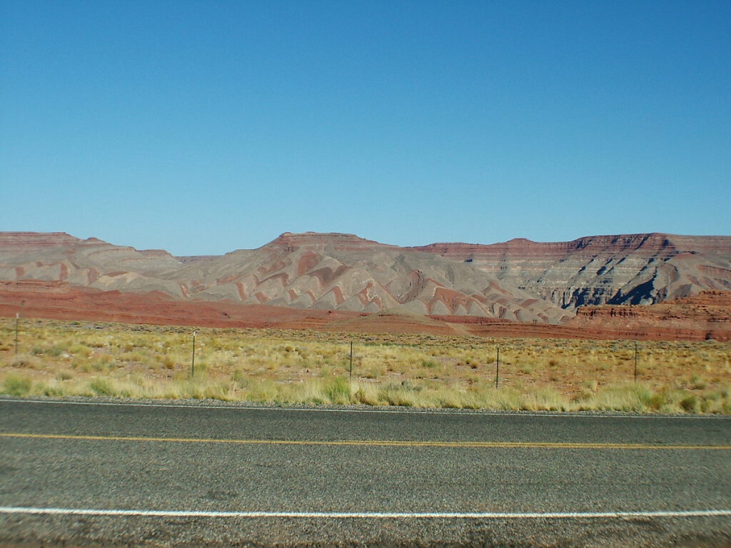 On the way to Monument Valley