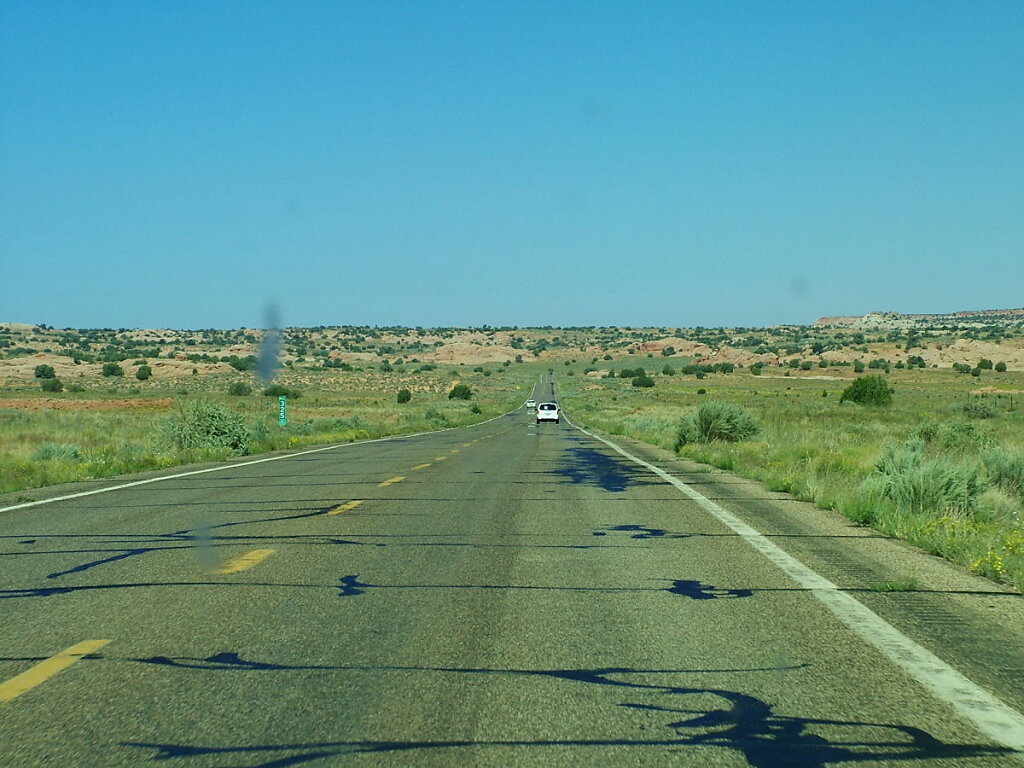 On the way to lake Powell