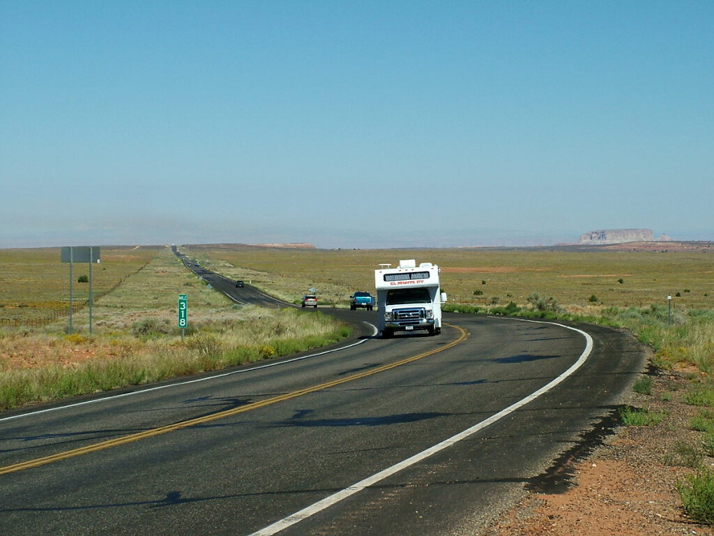 On the way to lake Powell